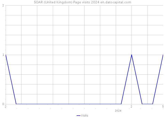 SOAR (United Kingdom) Page visits 2024 