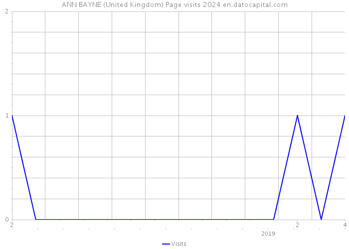ANN BAYNE (United Kingdom) Page visits 2024 