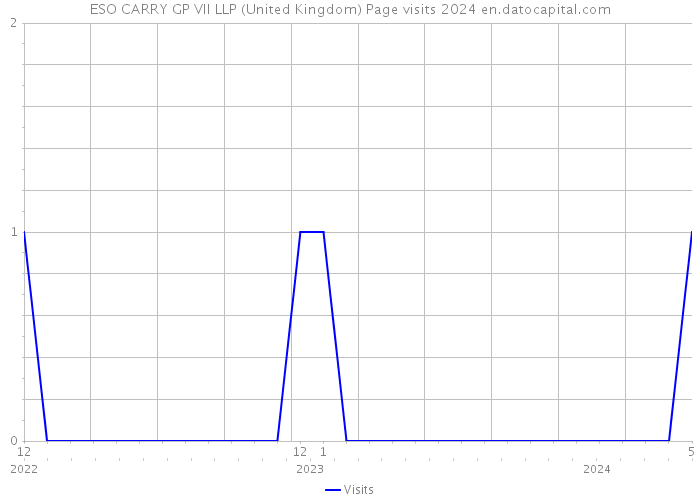 ESO CARRY GP VII LLP (United Kingdom) Page visits 2024 