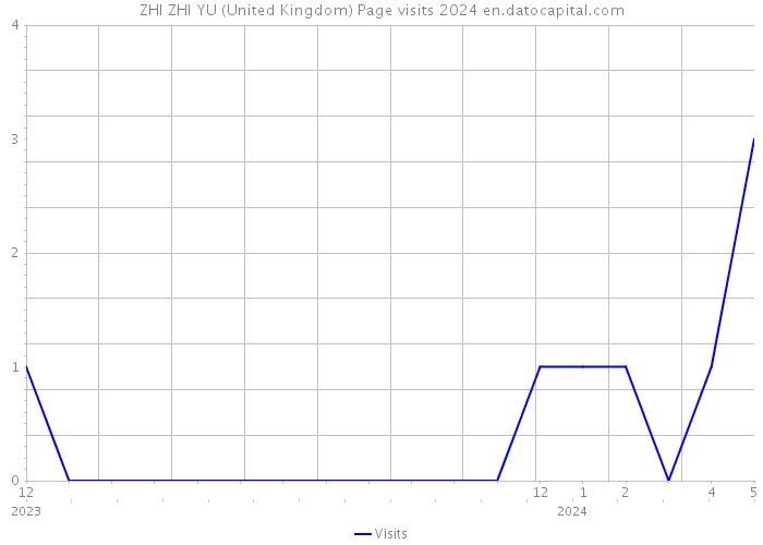 ZHI ZHI YU (United Kingdom) Page visits 2024 