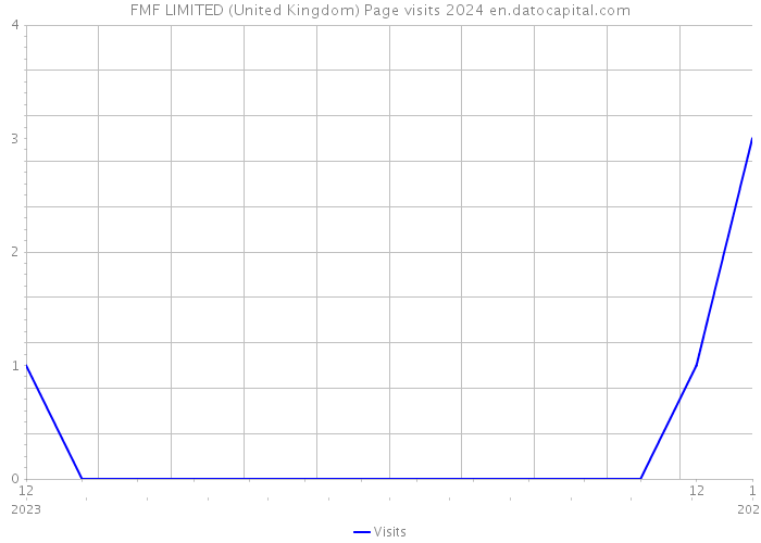 FMF LIMITED (United Kingdom) Page visits 2024 