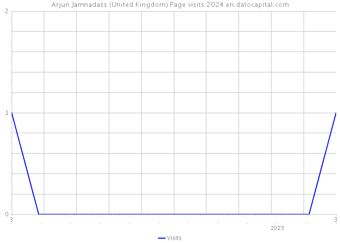 Arjun Jamnadass (United Kingdom) Page visits 2024 