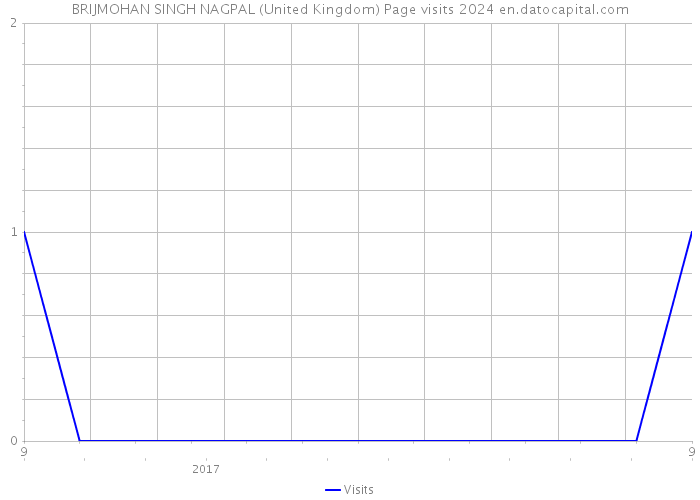 BRIJMOHAN SINGH NAGPAL (United Kingdom) Page visits 2024 