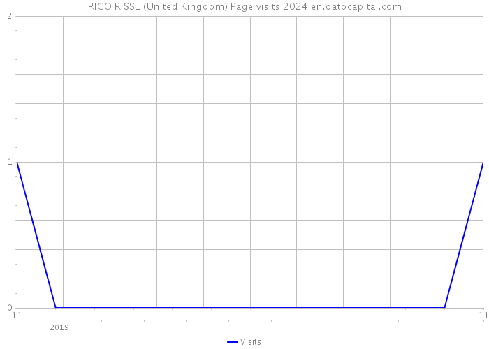 RICO RISSE (United Kingdom) Page visits 2024 
