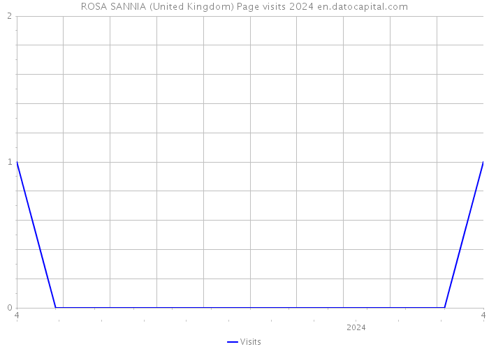 ROSA SANNIA (United Kingdom) Page visits 2024 
