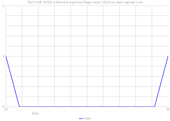 TAIYYAB VASSI (United Kingdom) Page visits 2024 