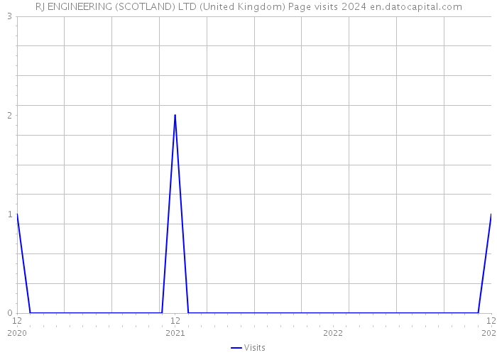 RJ ENGINEERING (SCOTLAND) LTD (United Kingdom) Page visits 2024 