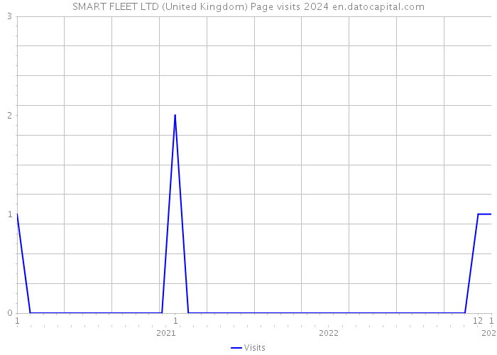 SMART FLEET LTD (United Kingdom) Page visits 2024 