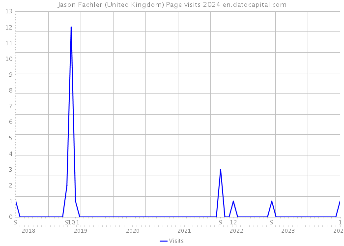 Jason Fachler (United Kingdom) Page visits 2024 