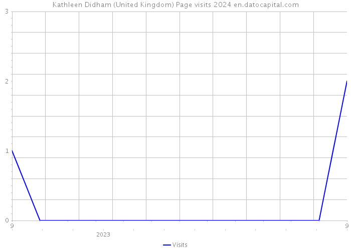 Kathleen Didham (United Kingdom) Page visits 2024 