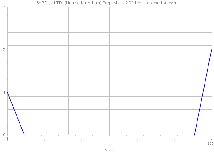 SARD JV LTD. (United Kingdom) Page visits 2024 