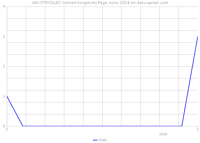 IAN STRICKLEY (United Kingdom) Page visits 2024 