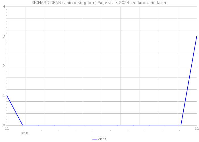 RICHARD DEAN (United Kingdom) Page visits 2024 