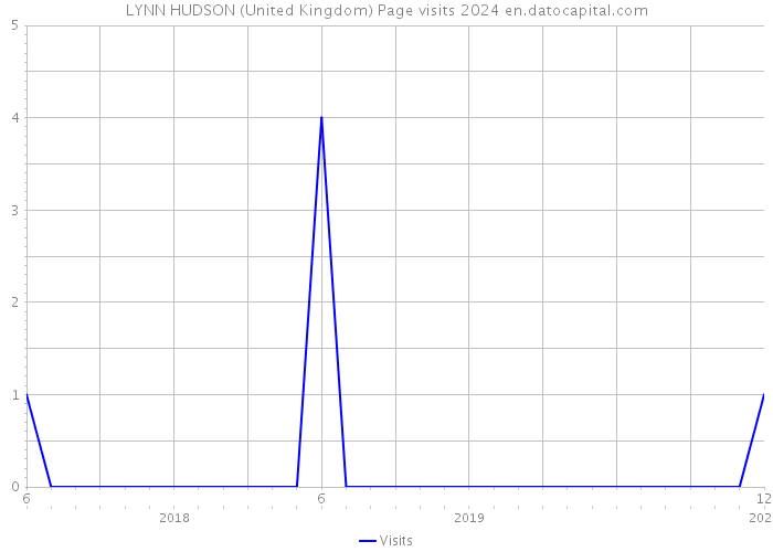 LYNN HUDSON (United Kingdom) Page visits 2024 