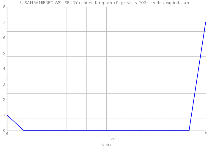 SUSAN WINIFRED WELLSBURY (United Kingdom) Page visits 2024 