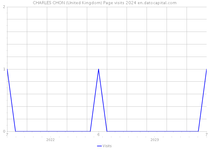 CHARLES CHON (United Kingdom) Page visits 2024 