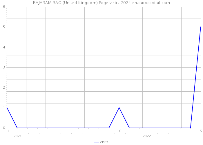 RAJARAM RAO (United Kingdom) Page visits 2024 