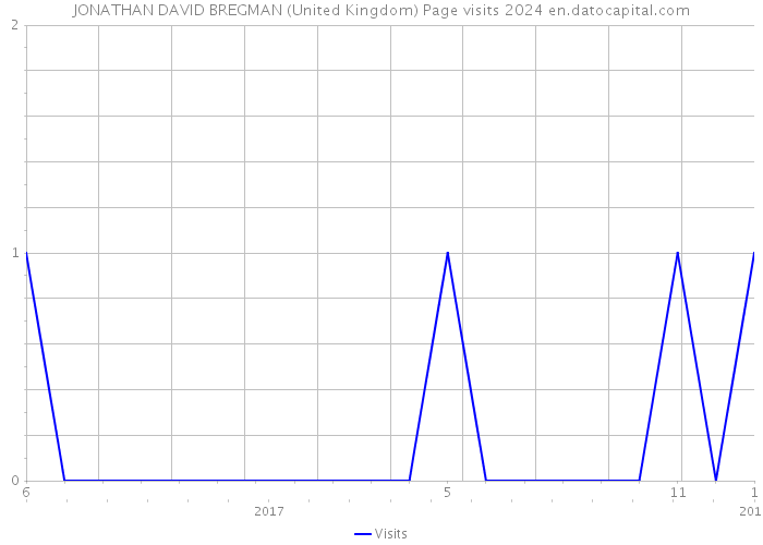 JONATHAN DAVID BREGMAN (United Kingdom) Page visits 2024 
