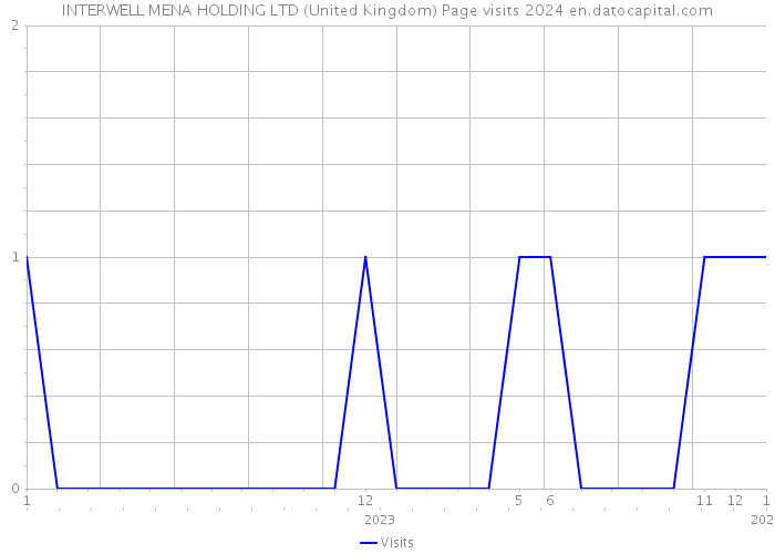 INTERWELL MENA HOLDING LTD (United Kingdom) Page visits 2024 
