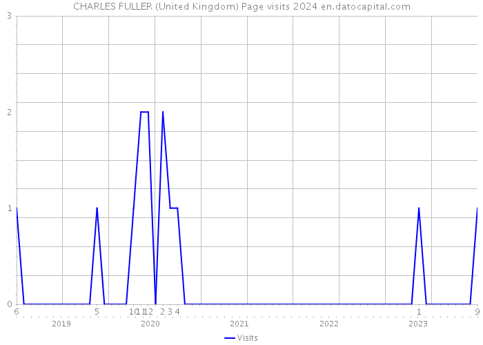 CHARLES FULLER (United Kingdom) Page visits 2024 