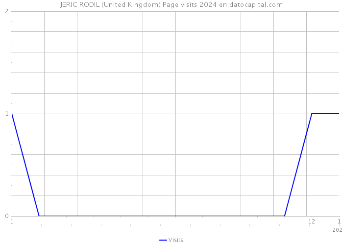 JERIC RODIL (United Kingdom) Page visits 2024 