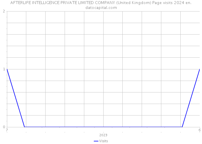 AFTERLIFE INTELLIGENCE PRIVATE LIMITED COMPANY (United Kingdom) Page visits 2024 
