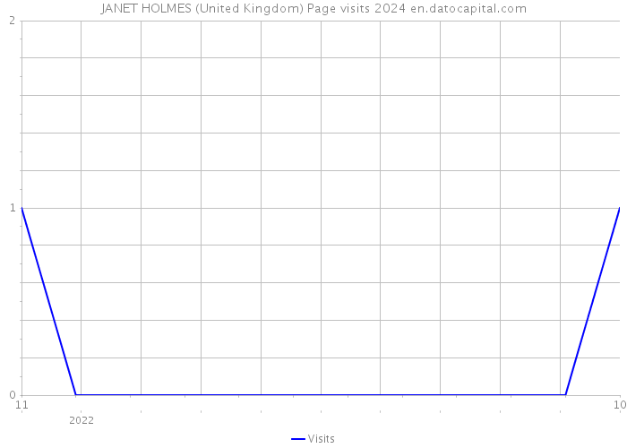 JANET HOLMES (United Kingdom) Page visits 2024 