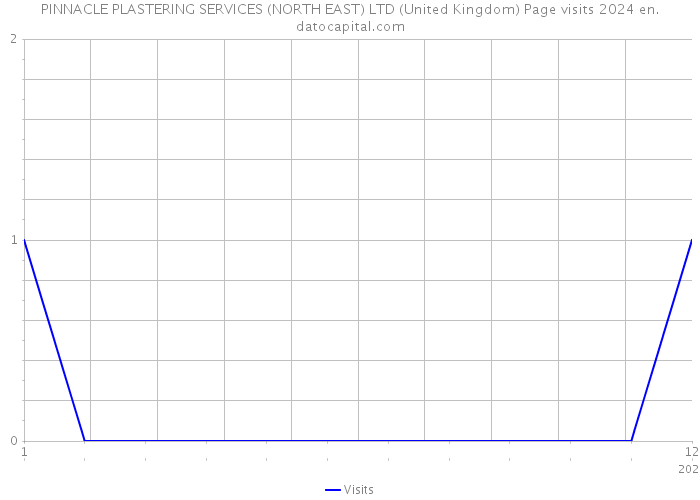 PINNACLE PLASTERING SERVICES (NORTH EAST) LTD (United Kingdom) Page visits 2024 