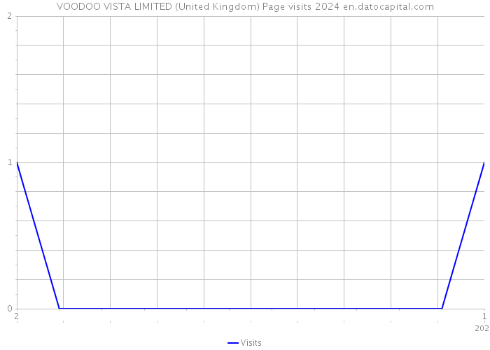 VOODOO VISTA LIMITED (United Kingdom) Page visits 2024 