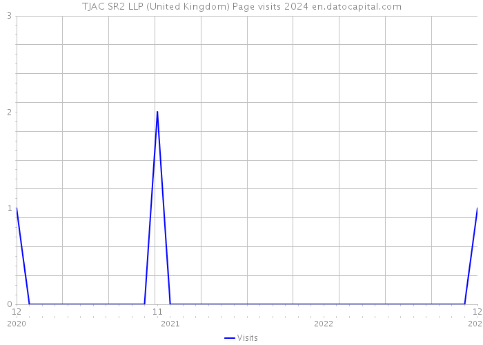 TJAC SR2 LLP (United Kingdom) Page visits 2024 