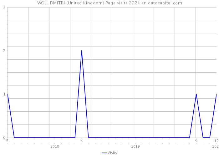 WOLL DMITRI (United Kingdom) Page visits 2024 