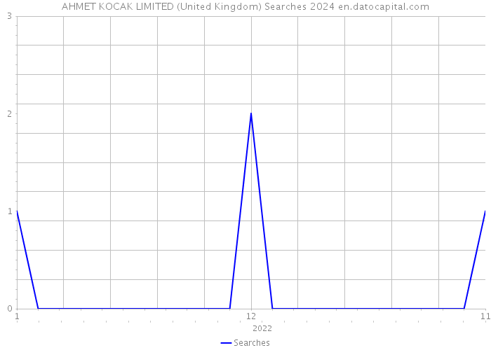 AHMET KOCAK LIMITED (United Kingdom) Searches 2024 