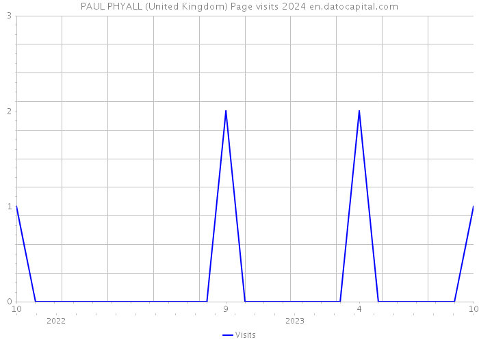 PAUL PHYALL (United Kingdom) Page visits 2024 