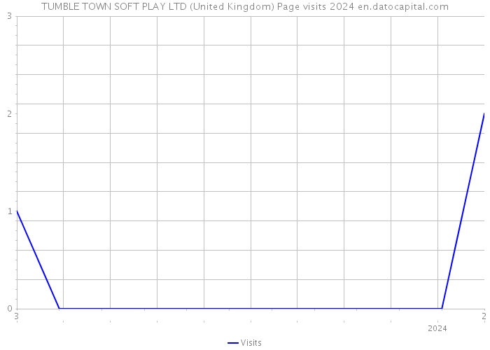 TUMBLE TOWN SOFT PLAY LTD (United Kingdom) Page visits 2024 