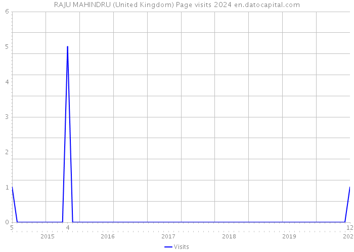 RAJU MAHINDRU (United Kingdom) Page visits 2024 
