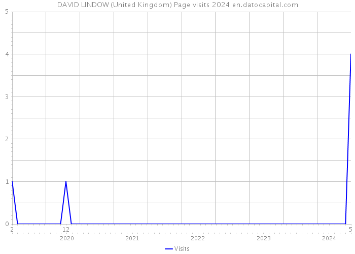 DAVID LINDOW (United Kingdom) Page visits 2024 