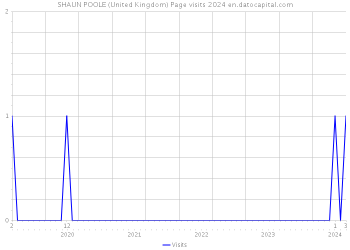 SHAUN POOLE (United Kingdom) Page visits 2024 