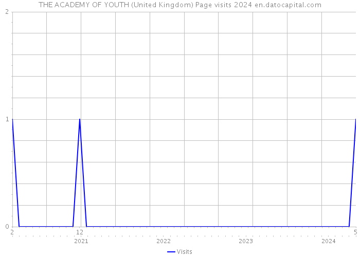 THE ACADEMY OF YOUTH (United Kingdom) Page visits 2024 