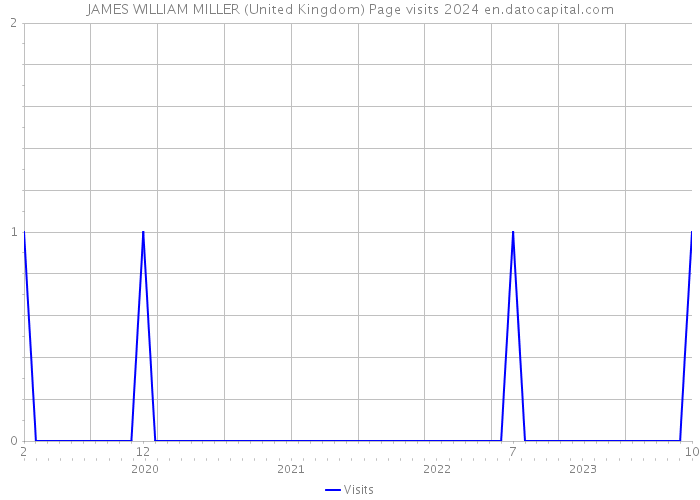 JAMES WILLIAM MILLER (United Kingdom) Page visits 2024 