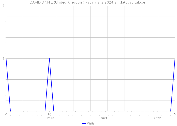 DAVID BINNIE (United Kingdom) Page visits 2024 