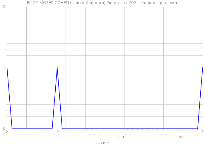 ELIOT MOSES COHEN (United Kingdom) Page visits 2024 