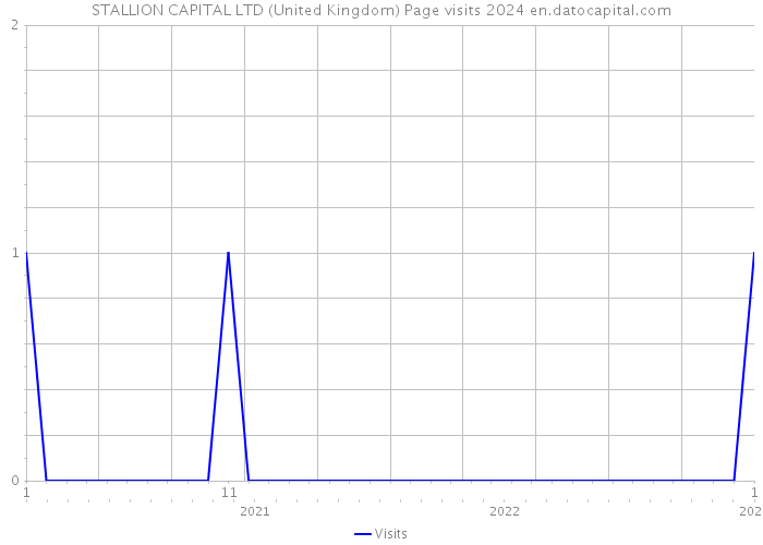 STALLION CAPITAL LTD (United Kingdom) Page visits 2024 
