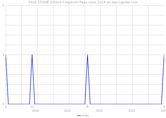 PAUL STONE (United Kingdom) Page visits 2024 