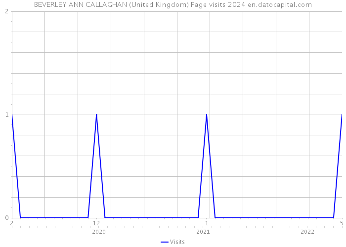 BEVERLEY ANN CALLAGHAN (United Kingdom) Page visits 2024 