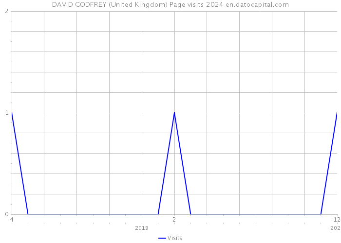 DAVID GODFREY (United Kingdom) Page visits 2024 