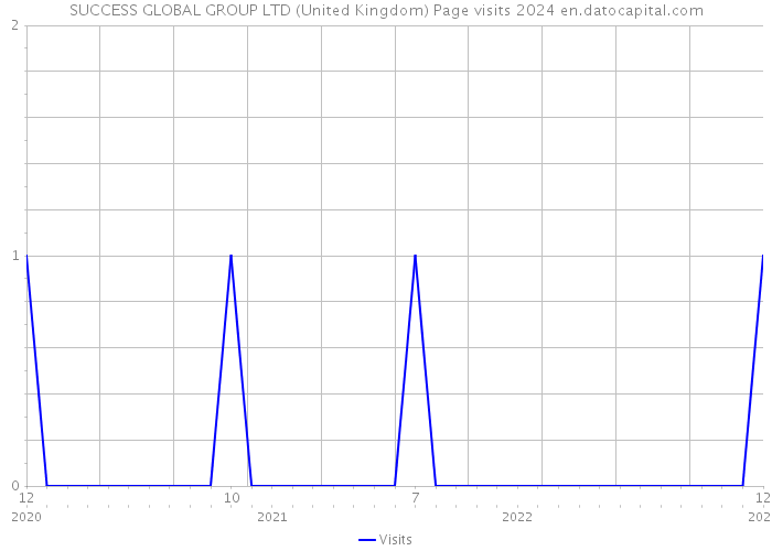 SUCCESS GLOBAL GROUP LTD (United Kingdom) Page visits 2024 