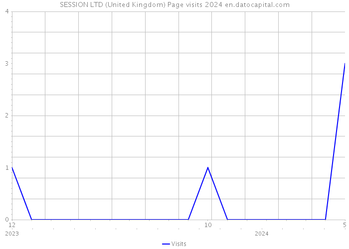 SESSION LTD (United Kingdom) Page visits 2024 