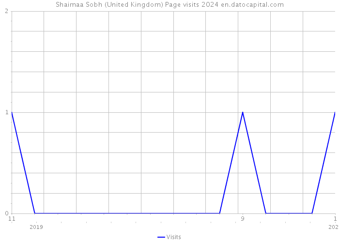 Shaimaa Sobh (United Kingdom) Page visits 2024 