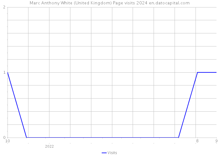 Marc Anthony White (United Kingdom) Page visits 2024 