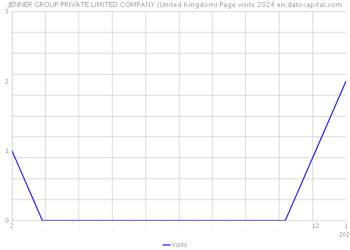 JENNER GROUP PRIVATE LIMITED COMPANY (United Kingdom) Page visits 2024 